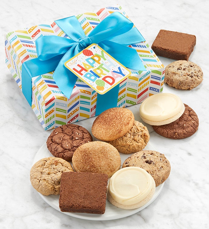 Gluten-Free Birthday Cookie & Brownie Gift Box
